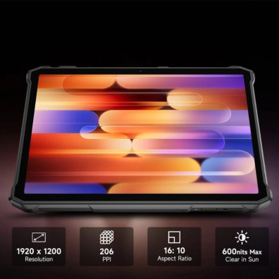 Comprimé Ulefone Armor Pad 5 Ultra 11 robuste 5G 12GB/512GB avec projecteur - résistant