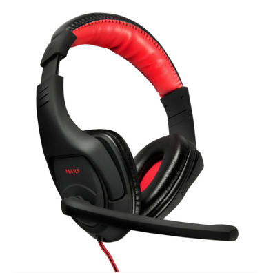 Casque de jeu Takens Mars + Mic MH1 Vol. réglable