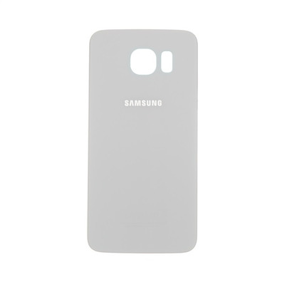 Couvercle de la Batterie avec le Logo Samsung S6 Blanc