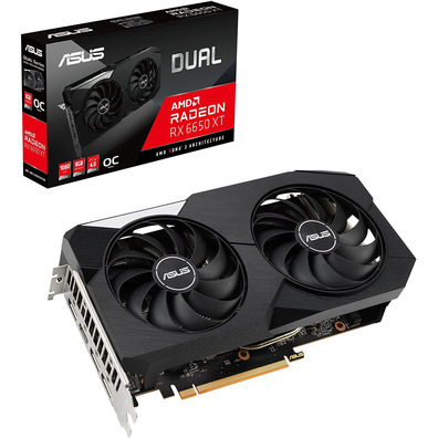 Tarjeta Gráfica Asus Dual RX6650 XT OC 8Go GDDR6