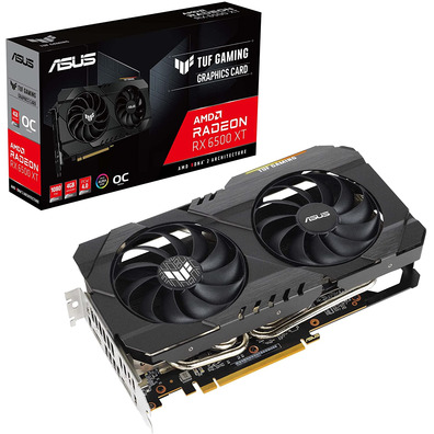 Tarjeta Gráfica Asus TUF RX6500 XT OC 4Go GDDR6