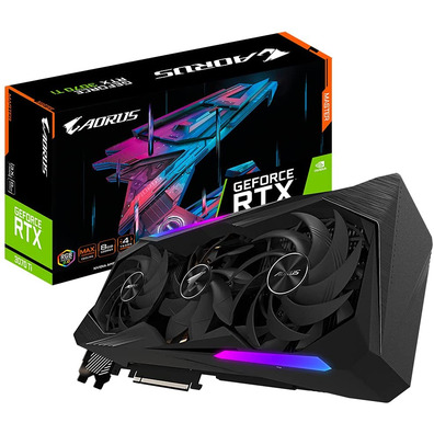 Tarjeta Gráfica Gigabyte Aorus RTX 3070 TI Master 8 Go GDDR6X