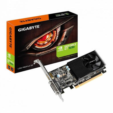 Tarjeta Gráfica Gigabyte Geforce GT1030 1252MHz 2Go GDDR5