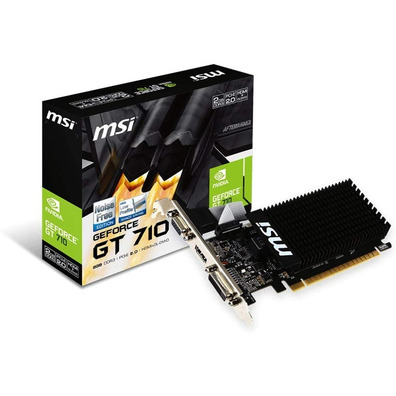 MSI GT710 2 Go GDDR3 Carte graphique