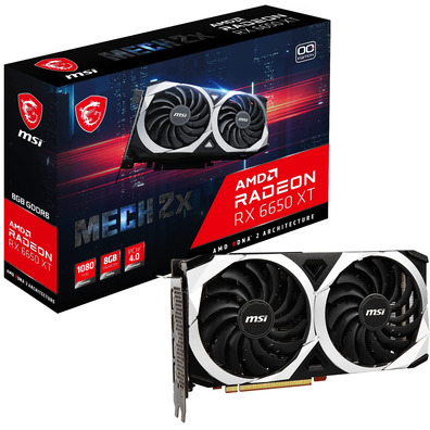 Tarjeta Gráfica MSI RX 6650 XT Gaming Mech 2X OC 8Go GDDR6