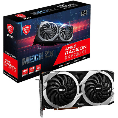 Tarjeta Gráfica MSI RX 6700 XT Mech 2X 12Go GDDR6