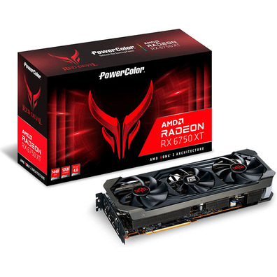 Tarjeta Gráfica Powercolor RX6750 XT Red Devil OC 12 Go GDDR6