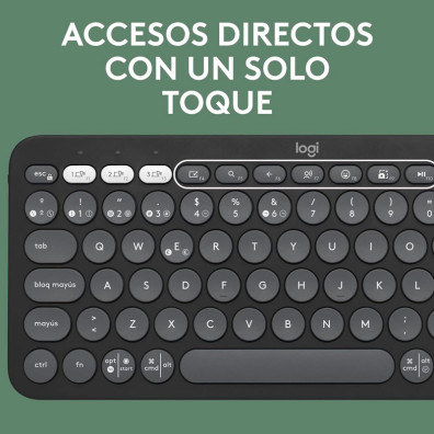 Bluetooh Keyboard Logitech Pebble Keys 2 K380S Graphique