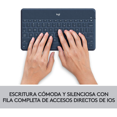 Teclado Bluetooth Logitech Keys-to-Go iPhone / iPad Azul