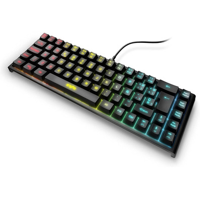 Teclado Energy Sistem ESG K4 Kompact-RGB Noir