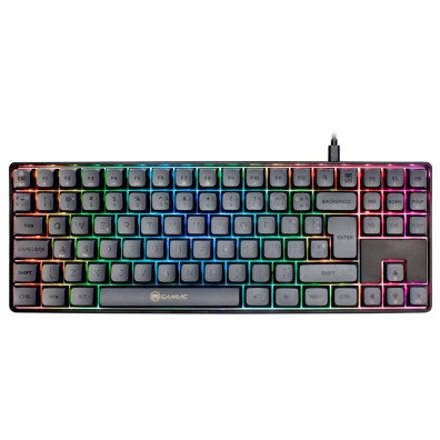 GAMIE Clavier TKL90G Mécanique - Jailh Bleu - Noir/Gris - (ES)
