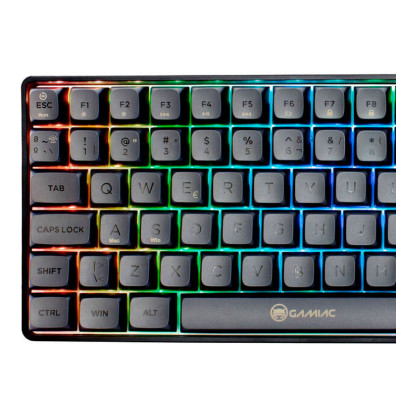 GAMIE Clavier TKL90G Mécanique - Jailh Bleu - Noir/Gris - (ES)