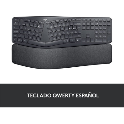 Teclado Inalámbrico Bluetooth Logitech Ergo K860