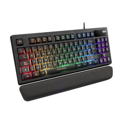 Teclado Mars Gaming MKAXES Black RGB