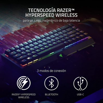 Teclado Razer Blackveuve V3 Mini Hyperspeed (Español)