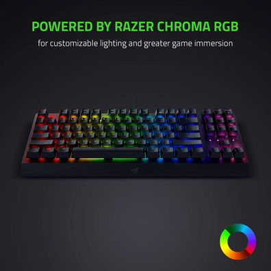 Teclado Razer Blackveuve V3 Tenkeyless Yellow Switch (Español)