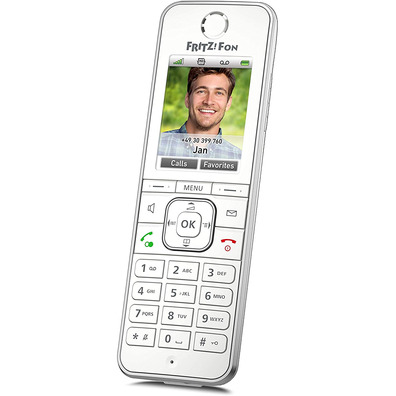 Teléfono Inalámbrico Dect Digital Fritz ! C6 Blanco