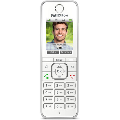 Teléfono Inalámbrico Dect Digital Fritz ! C6 Blanco