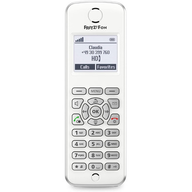 Teléfono Inalámbrico DECT Digital Fritz ! M2 Blanco