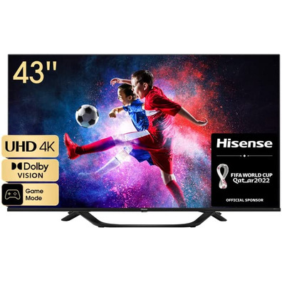 Televisión LED Hisense 43A63H 43''Smart TV 4K/Wifi/BT