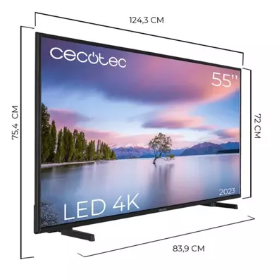 Téléviseur Cecotec A series ALU00055 55 " Ultra HD 4K/Smart TV