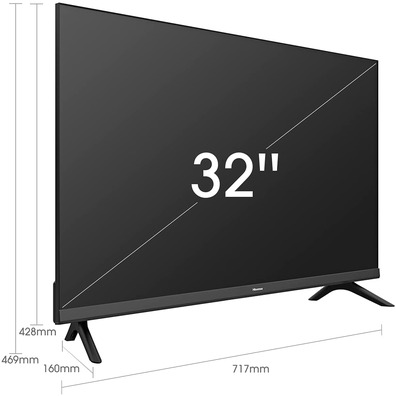 Téléviseur Hisense 32A4BG LED 32''Smart TV HD