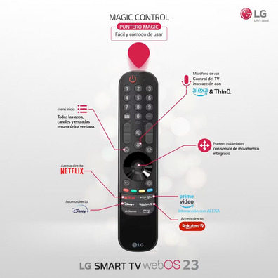 Téléviseur LG UHD 65UR91006LA 65 " (2023) Ultra HD 4K / Smart TV/ HDMI 2.1