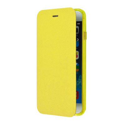 Flip cover for iPhone 6 Plus Jaune