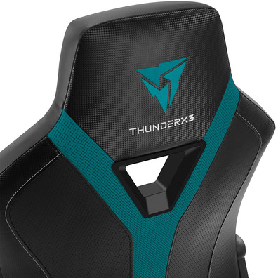 Thunderx3 président de jeu yc1 noir cyan Bleu