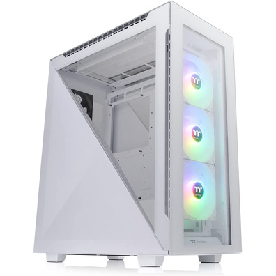 Torre ATX Thermaltake Divider 500 TG ARGB Blanco