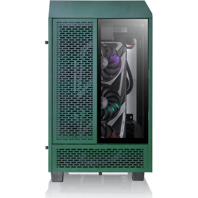 Torre M-ITX Thermaltake Tour 100 Verde