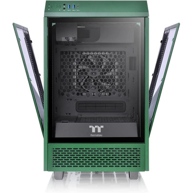 Torre M-ITX Thermaltake Tour 100 Verde