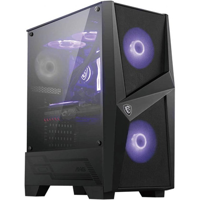 MSI MAG Forge 100M RGB Black ATX Tower