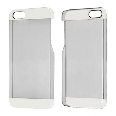 Transparent Plastic Case for iPhone 5/5S Vert