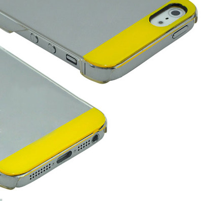 Transparent Plastic Case for iPhone 5/5S Noir