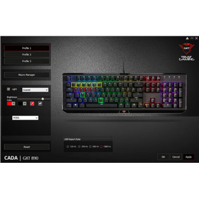 Clavier de confiance GXT 890 Chain-RGB.