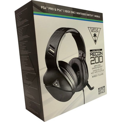 Turtle Beach Recon 200 Black PS5/PS4/Xbox / Switch