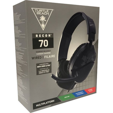 Turtle Beach Recon 70 Blue Camo Wired PS5/PS4/Xbox/Switch/PC