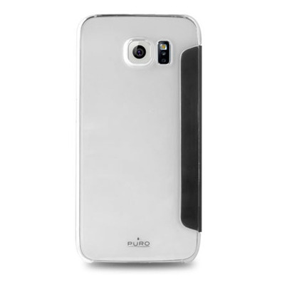 Booklet Touch Sense Transparent Samsung Galaxy S6 Edge Puro