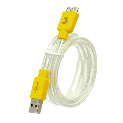 Luminous charge/sync cable for Galaxy Note 3 Rose