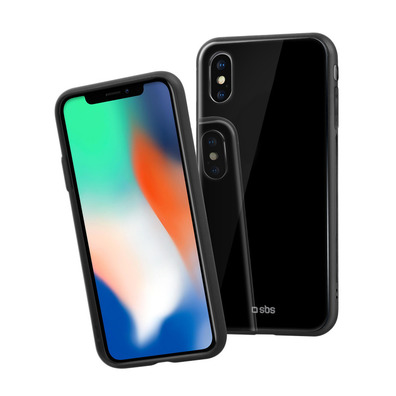 Etui Vitro pour iPhone X SBS Noir