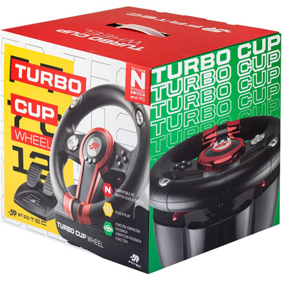 Volante para Nintendo Switch FR-TEC Turbo Cup Roue
