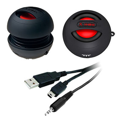 X-Mini Sound Speakers 2nd Generation Rouge