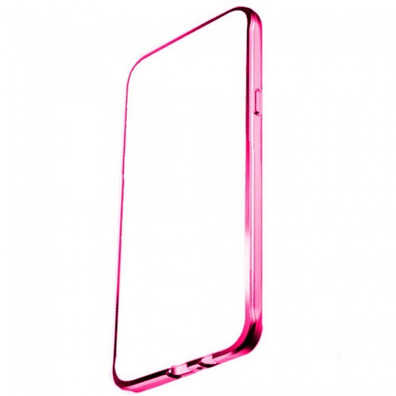Cas TPU Métal Samsung Galaxy J3 2016 Rosa X-One