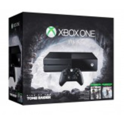 Xbox One 1 TB + Rise Of The Tomb Raider + Tomb Raider: Édition définitive