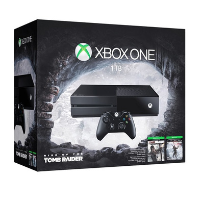 Xbox One 1 TB + Rise Of The Tomb Raider + Tomb Raider: Édition définitive