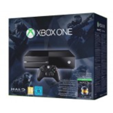 Xbox One 500 gb + Halo La collection Master Chief