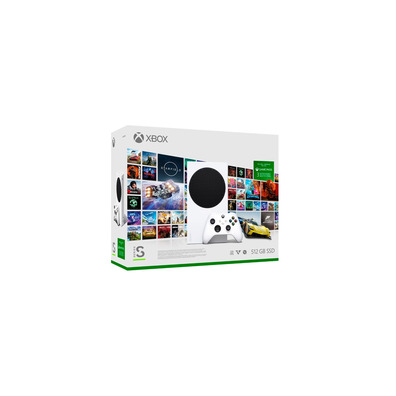 Xbox Serie S White + Game Pass 3 Meses (Blanco)