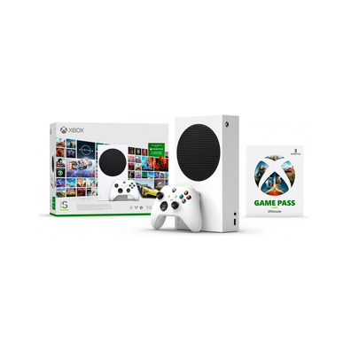 Xbox Serie S White + Game Pass 3 Meses (Blanco)