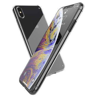 Xdoria Cas de la Défense de 360 iPhone XS Max Transparent